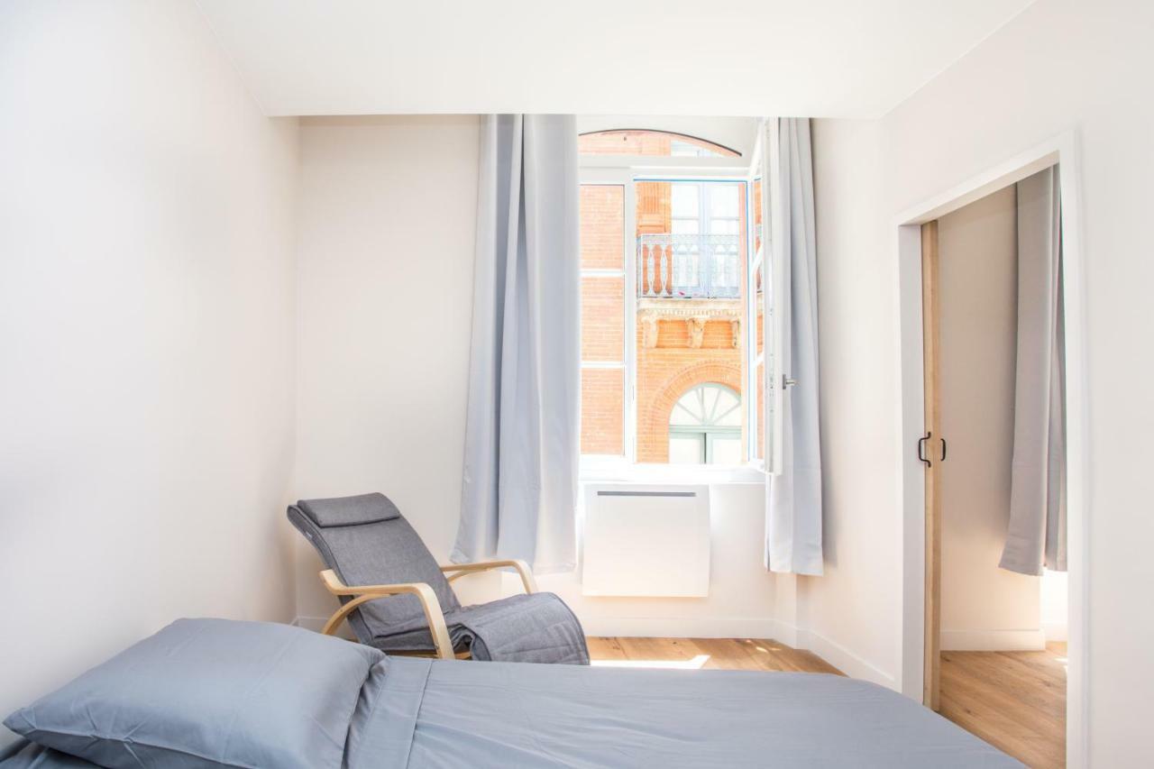 Appartement 4 - Standing, Moderne Et Tout Equipe - Carmes, Toulouse Luaran gambar
